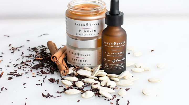 green envee hydration pumpkin peel