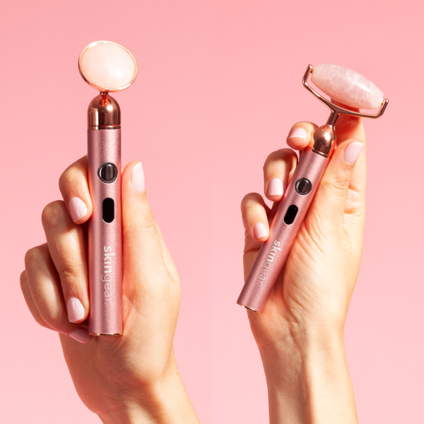 Vibrating Rose Quartz Sculpting Roller