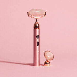 Vibrating Rose Quartz Sculpting Roller